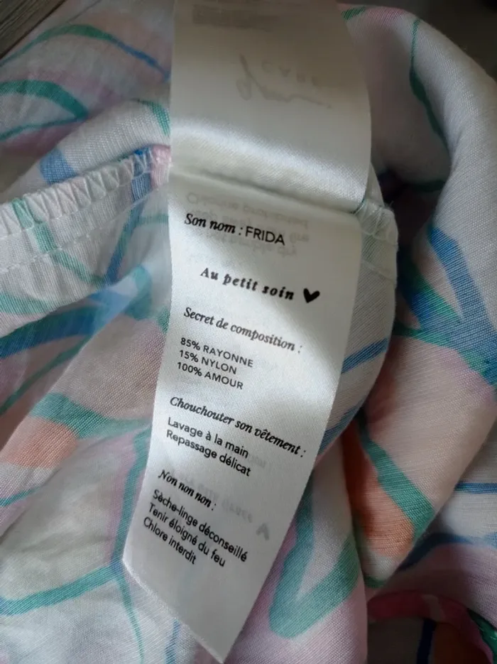 Robe colorée imprimé fantaisie fleurs Grace&mila - photo numéro 5