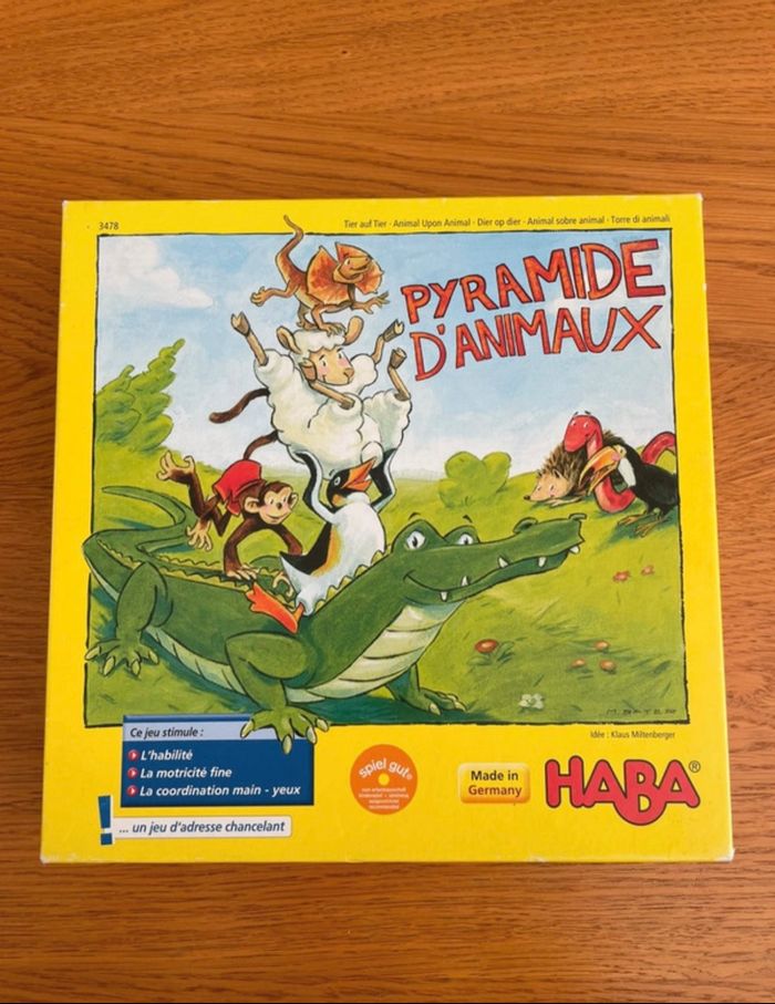 Jeu Pyramide des animaux Haba