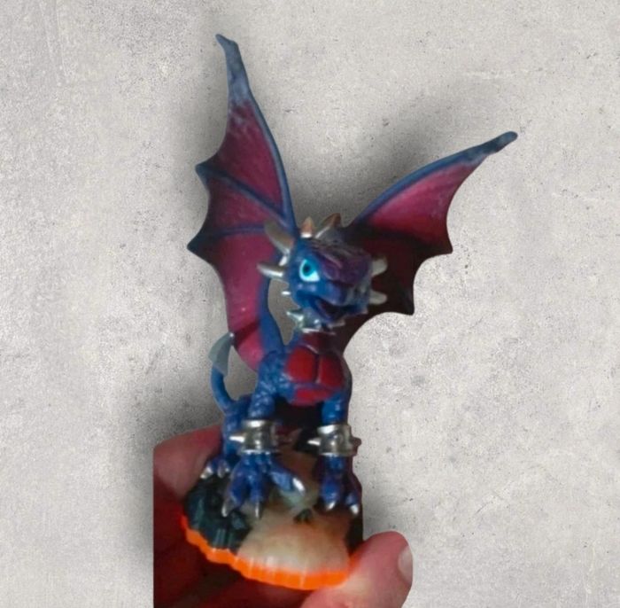 LOT 3 Figurines Skylanders : Eye-Brawl + Blast Zone + Cynder - photo numéro 2