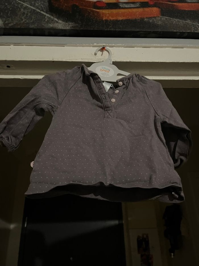 Chemisette fille 6 mois Obaïbi - photo numéro 2