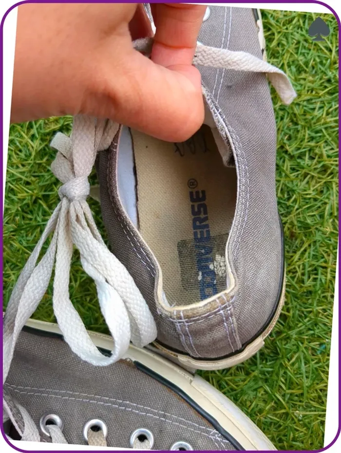 Converse courte homme Gris - photo numéro 9