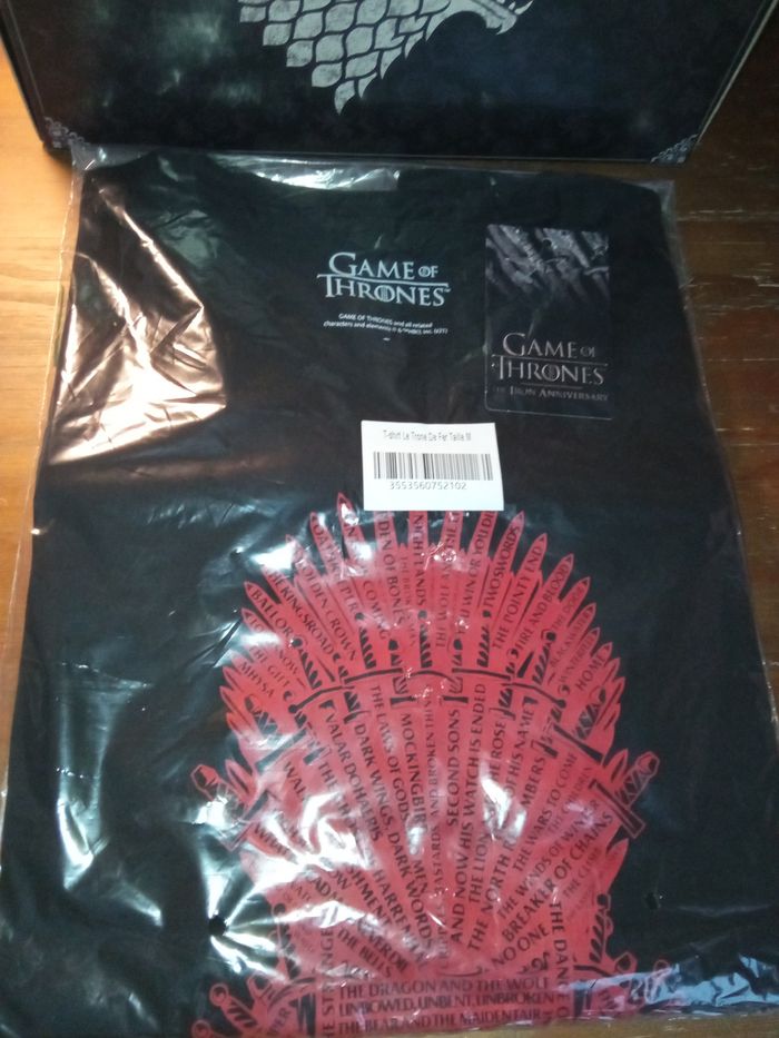Coffret cadeau game of Thrones - photo numéro 5