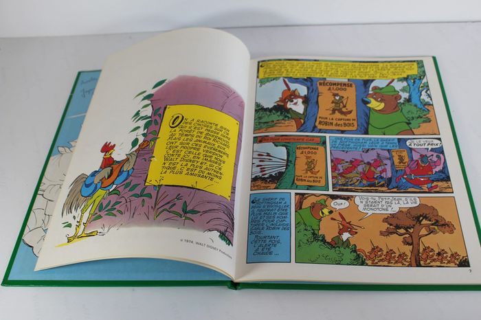 Walt Disney Robin des Bois Bande dessinée 1974 - photo numéro 2