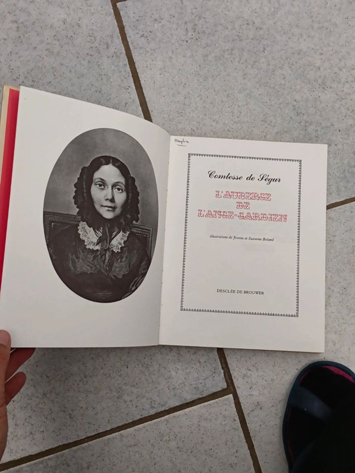 Livre ancien la comtesse de Ségur l'auberge de l'ange gardien - photo numéro 7