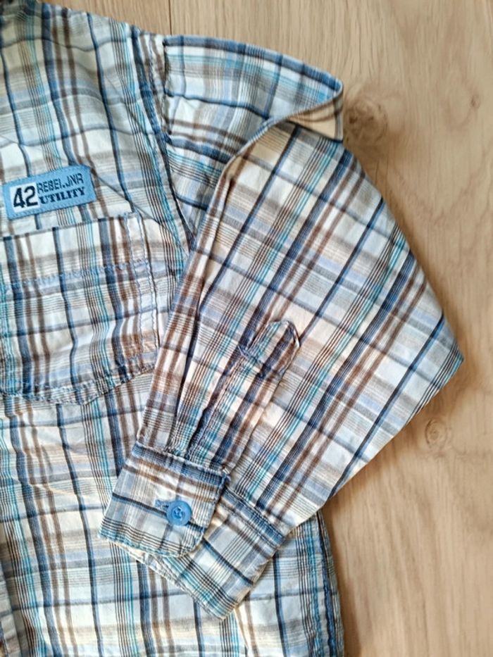Lot de 2 chemises manches longues 3 ans - photo numéro 6