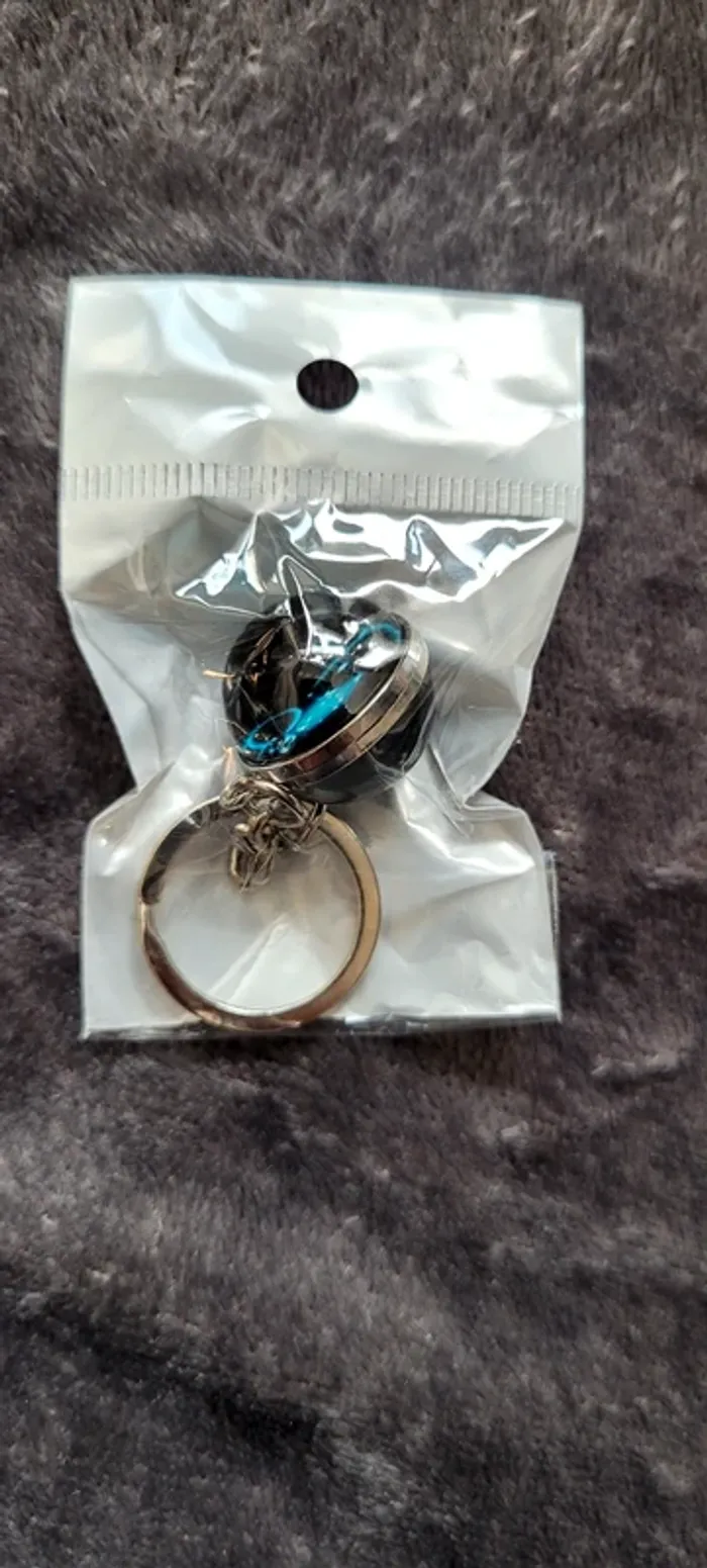 Porte-clés signe astrologique verseau - photo numéro 6