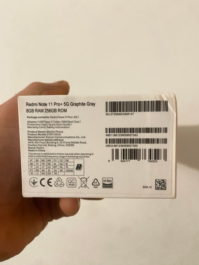 Redmi Note 11 pro+ 5G - photo numéro 6