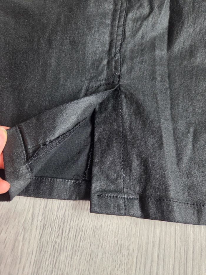 Jupe noire style biker Onado - taille M - photo numéro 7
