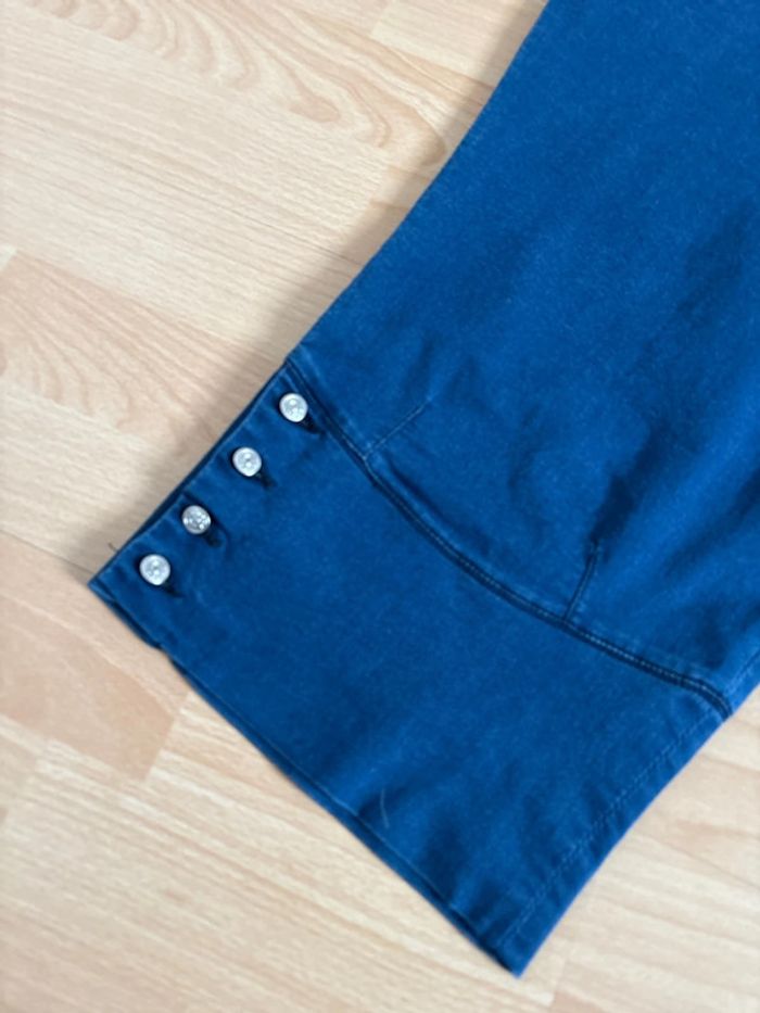 Pantalon court Christine Laure t.52 Jean - photo numéro 2