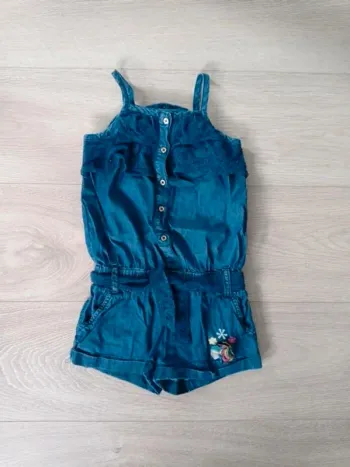 Combinaison short bleue Orchestra 4 ans