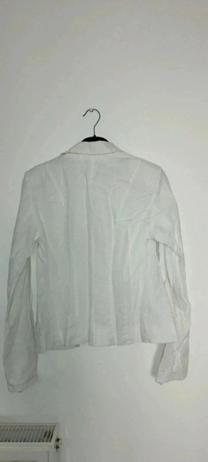 Veste tailleur blanche - photo numéro 7