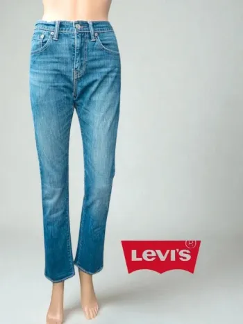 Jean Levis Strauss 510 coupe straight ,taille haute , M / 38 / 10·Très bon état