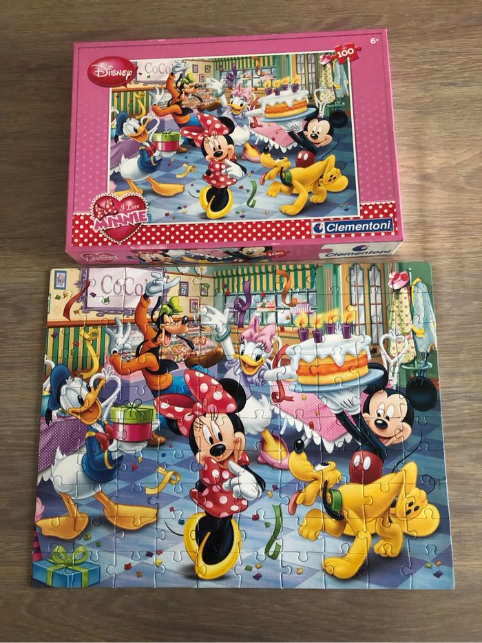 Puzzle Minnie et Mickey