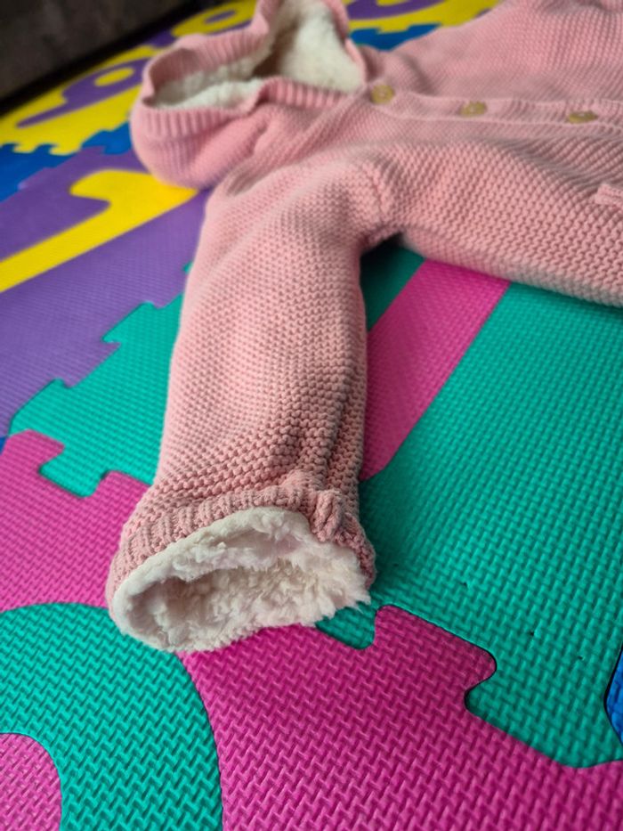 Veste gilet rose Kiabi 24m - photo numéro 5