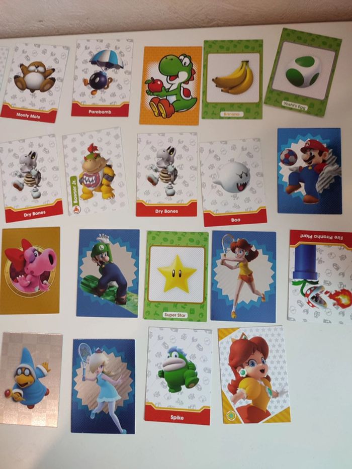 Lot 31 carte panini super Mario - photo numéro 3