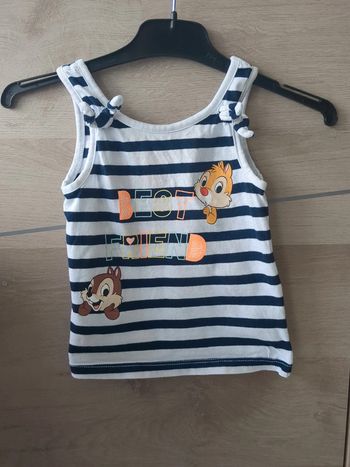 Débardeur tic et tac Disney 3 ans