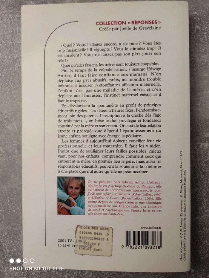 Livre éloge des mères - photo numéro 2