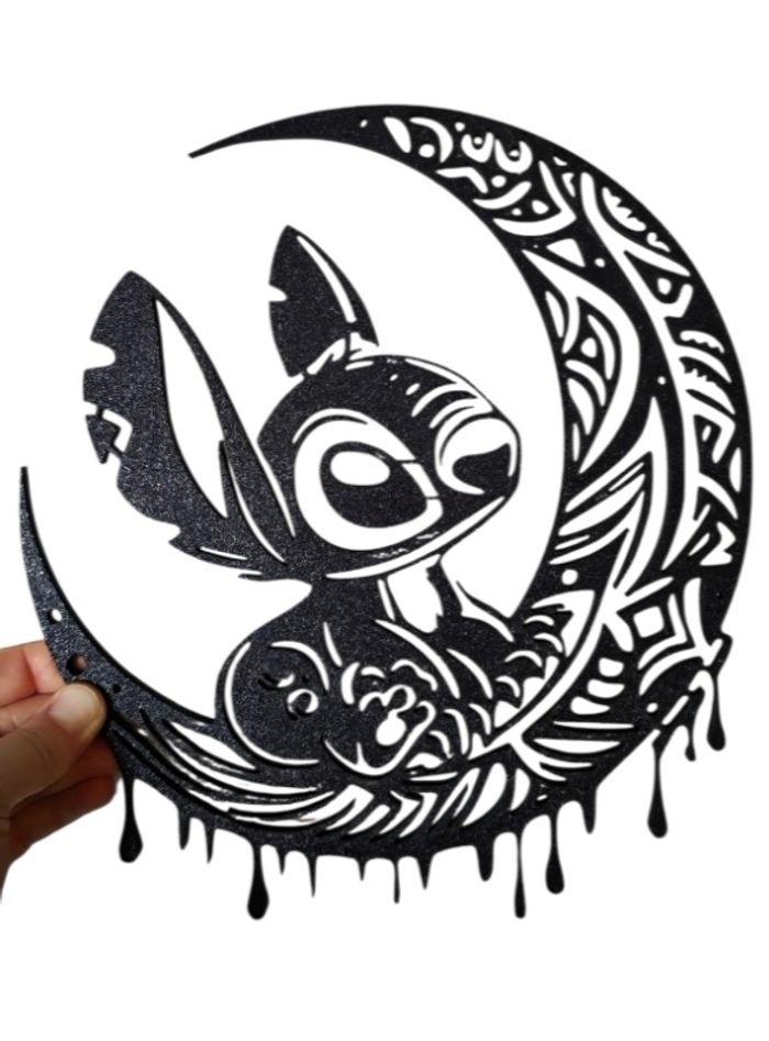 Cadre Stitch lune - photo numéro 2