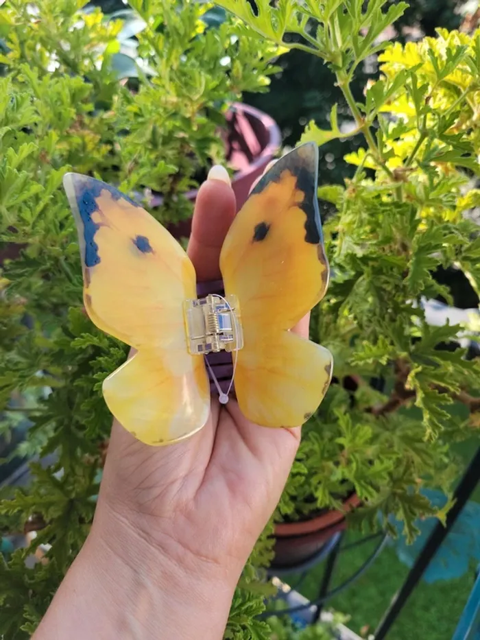 Pince a cheveux papillon - photo numéro 5