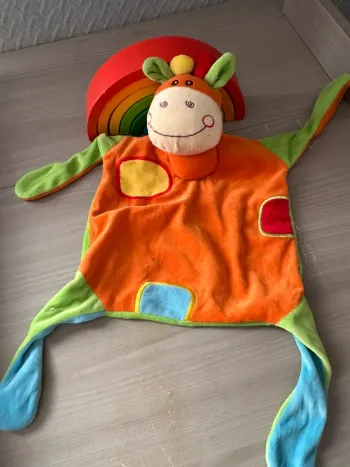 Doudou pommette girafe