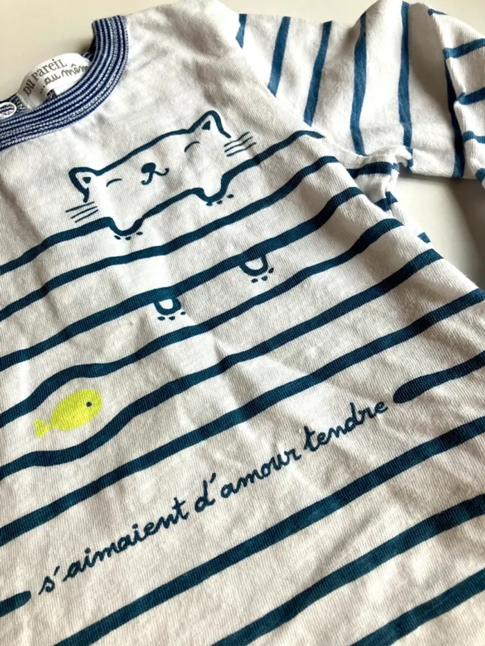 T-shirt manches longues bébé garçon - photo numéro 2