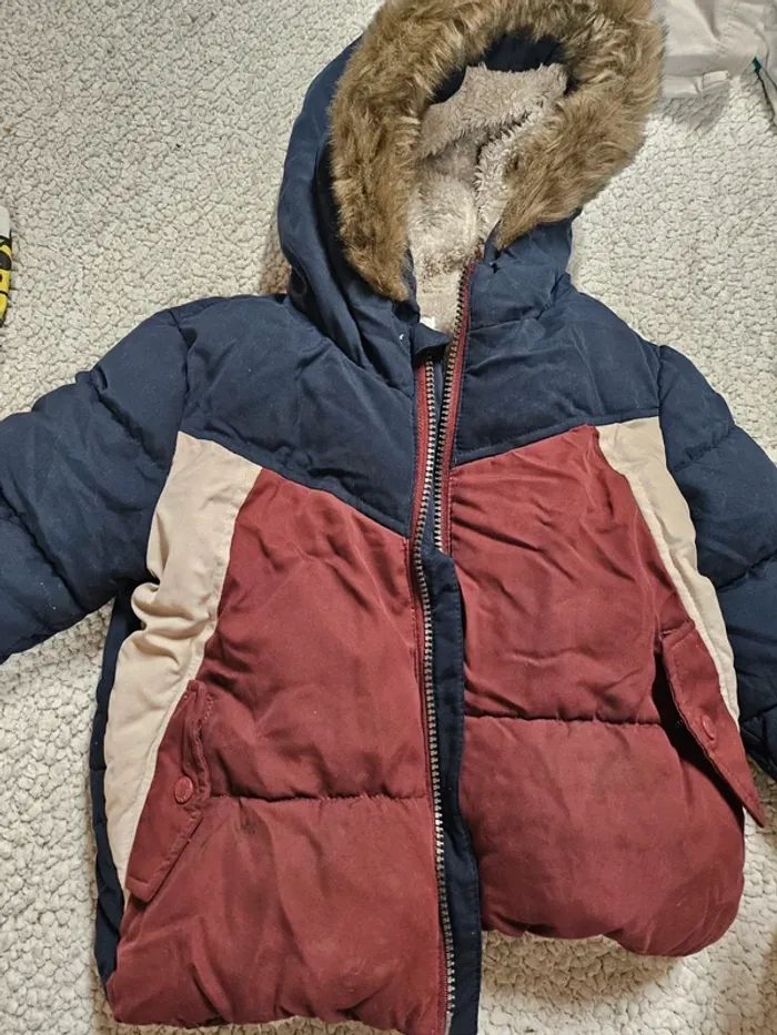 Manteau garçon 24 mois