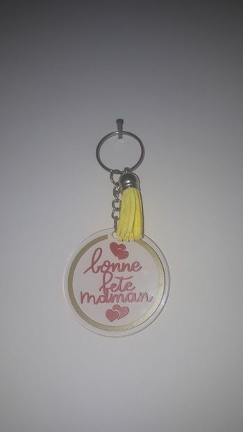 Porte-clé bonne fête maman