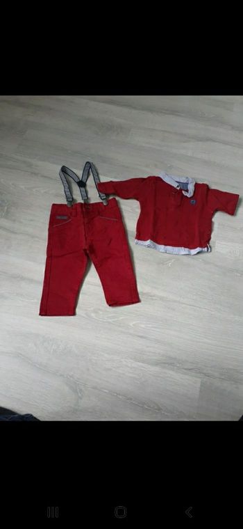 Lot 5 ensembles 6 mois garçon