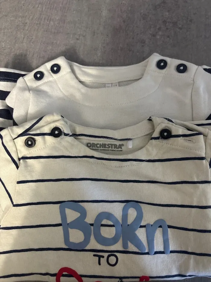 Lot 2 tee shirts manches longues - photo numéro 6