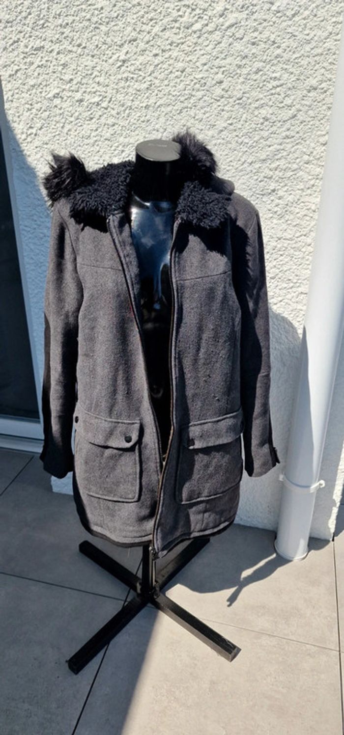 Manteau gris Bréal 46