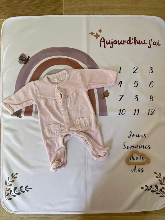Pyjama - Bébé fille - 0 mois - photo numéro 2
