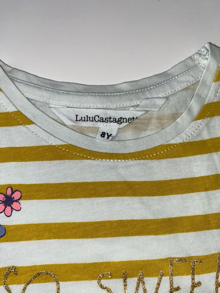 T-shirt manches longues Lulu Castagnette T. 8 ans - photo numéro 3
