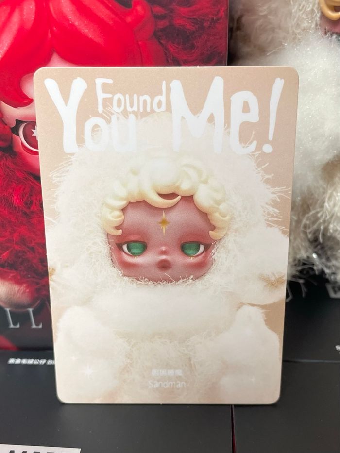 PopMart Skullpanda You Found Me plush doll pendant Sandman - photo numéro 3