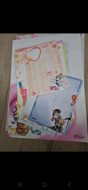 Lot feuille diddl