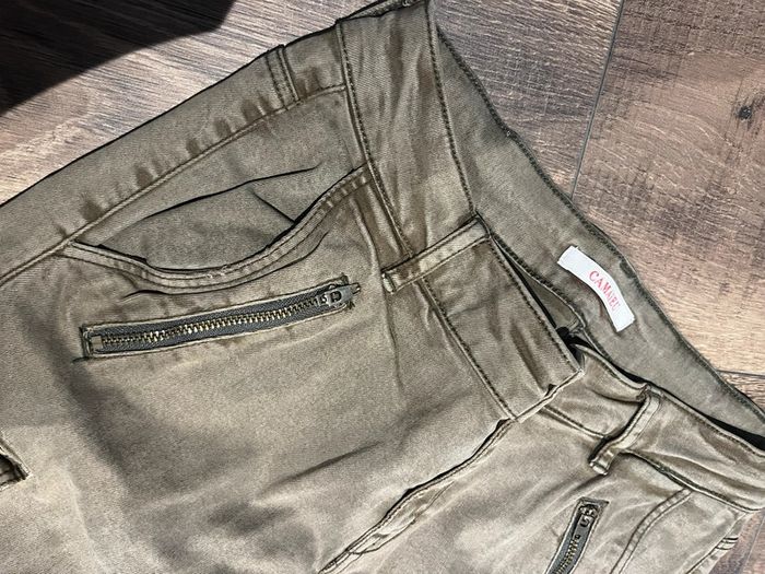 Pantalon kaki camaïeu 36-38 - photo numéro 3