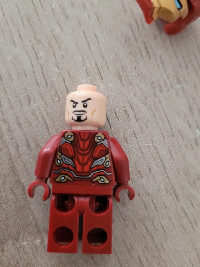 LEGO Marvel Infinity War Iron Man Mark 50 Minifigure - sh496 76218 Sh0496 - photo numéro 4