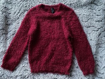 Pull rouge - 6 ans