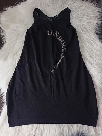 Robe évasée noire 10 ans