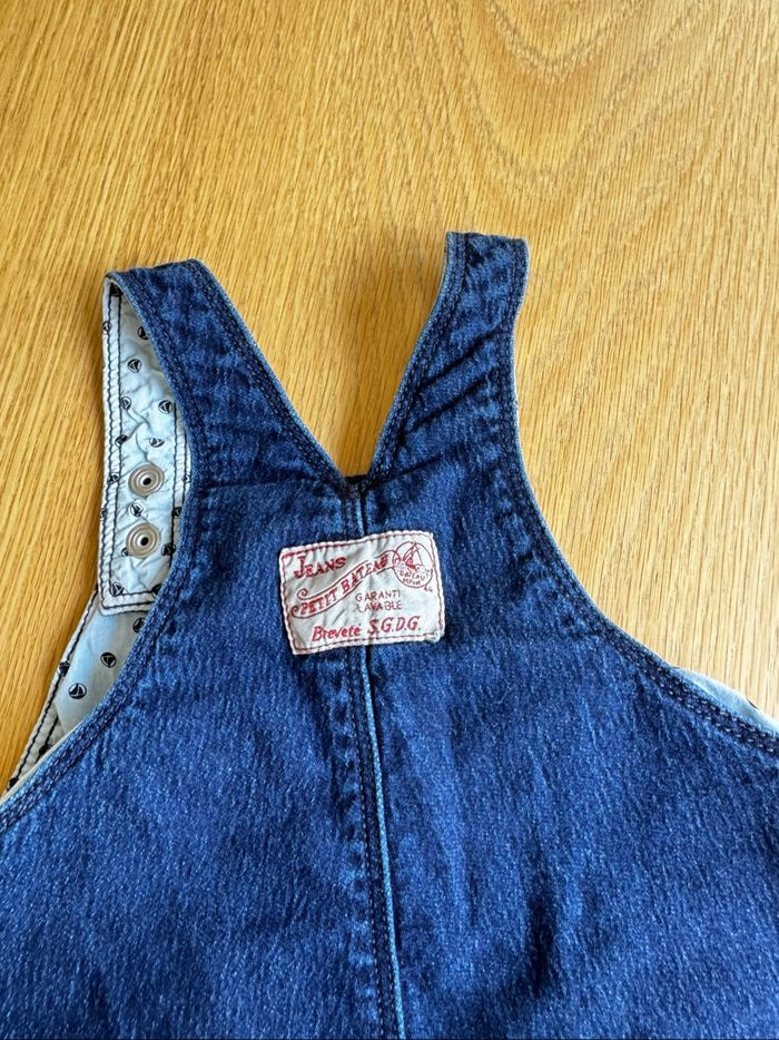 Salopette 6 mois en Jean Petit Bateau - photo numéro 4
