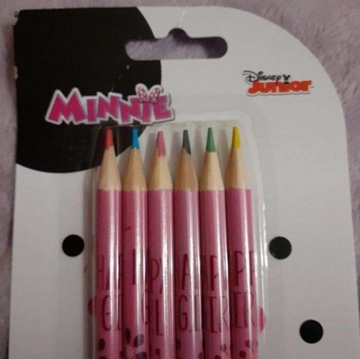 Trousse scolaire Minnie Mouse + 6 Crayons-couleur - photo numéro 7