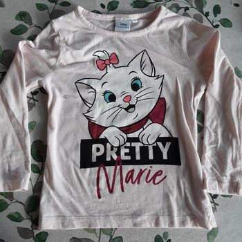 Tshirt  disney marie 4 ans