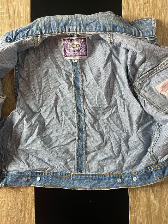 Veste en jean sans manches - photo numéro 5