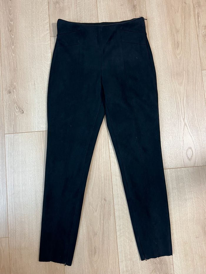 Legging en suédine