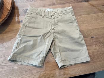 Short garçon beige style chino Zara 116cm 6ans