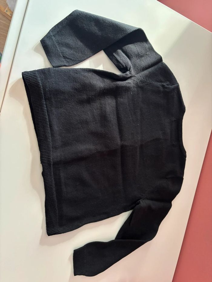 Cardigan noir H&M 2-4A/98-104 - photo numéro 6