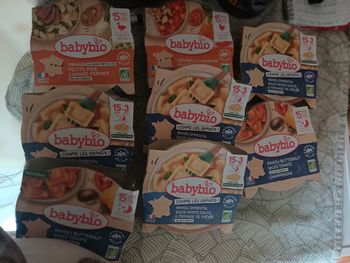 Baby bio 15 mois avec morceau