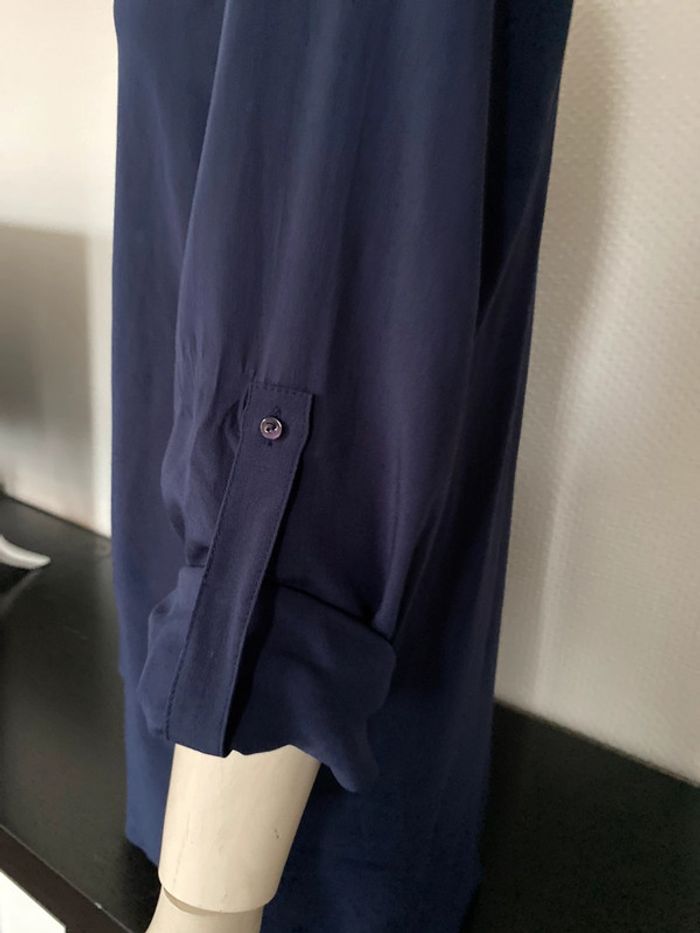 Chemise bleu marine Esprit 🌸 taille 38 - photo numéro 7