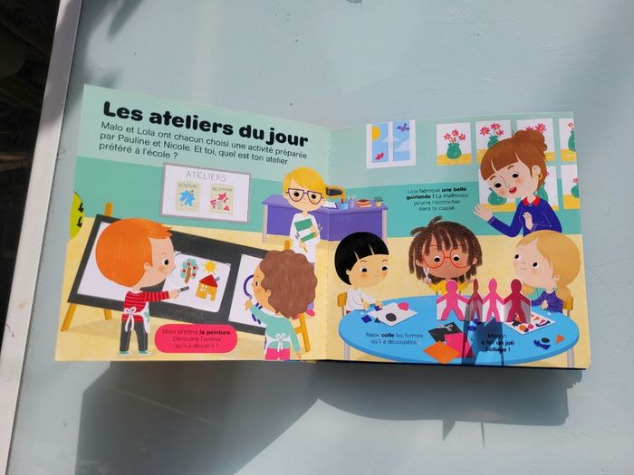 Livre animé Kididoc 🖍 L'école maternelle 🎨 - photo numéro 5