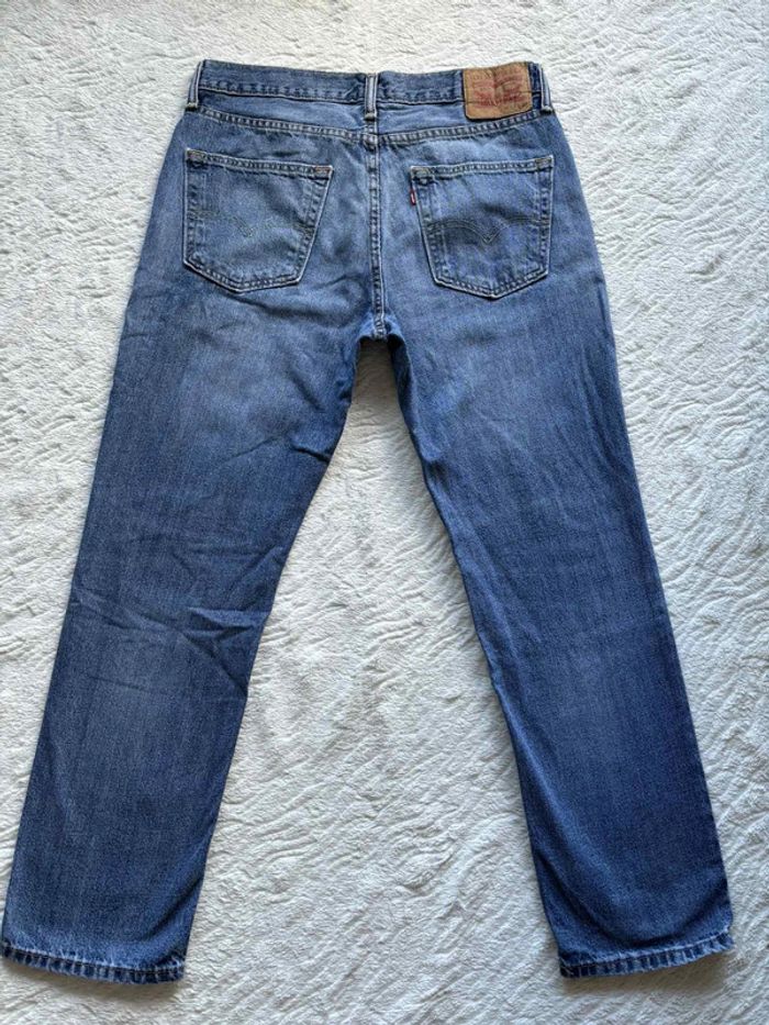 Levi’s 541 W32 (L/42) L30 Jean Athletic Fit slim taper bleu clair délavé fuselé 00s y2k vintage - photo numéro 11