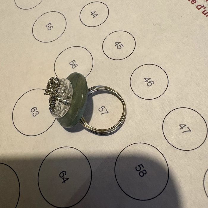 Bague argentée 🌿 - photo numéro 2